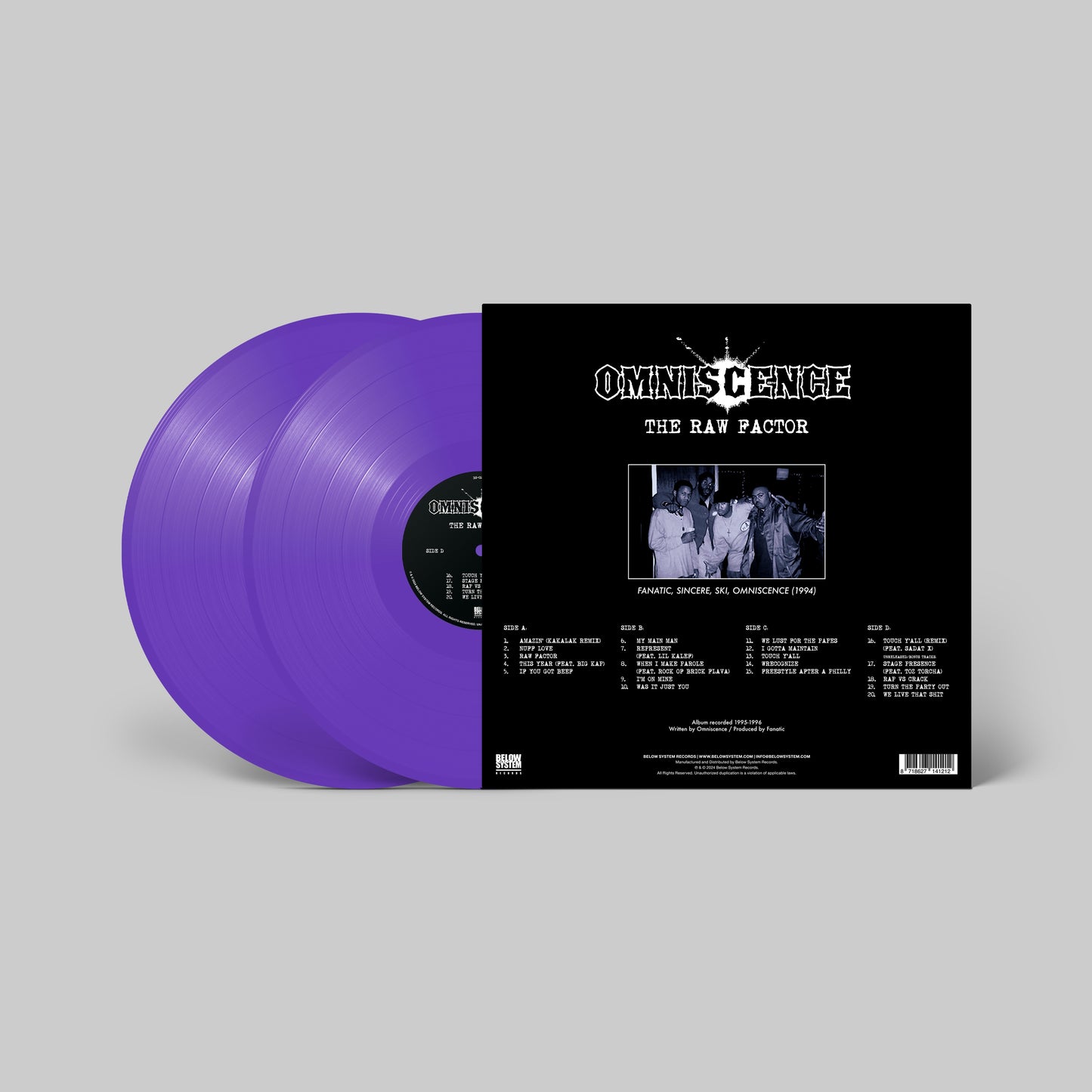 Omniscence - The Raw Factor (2xLP)