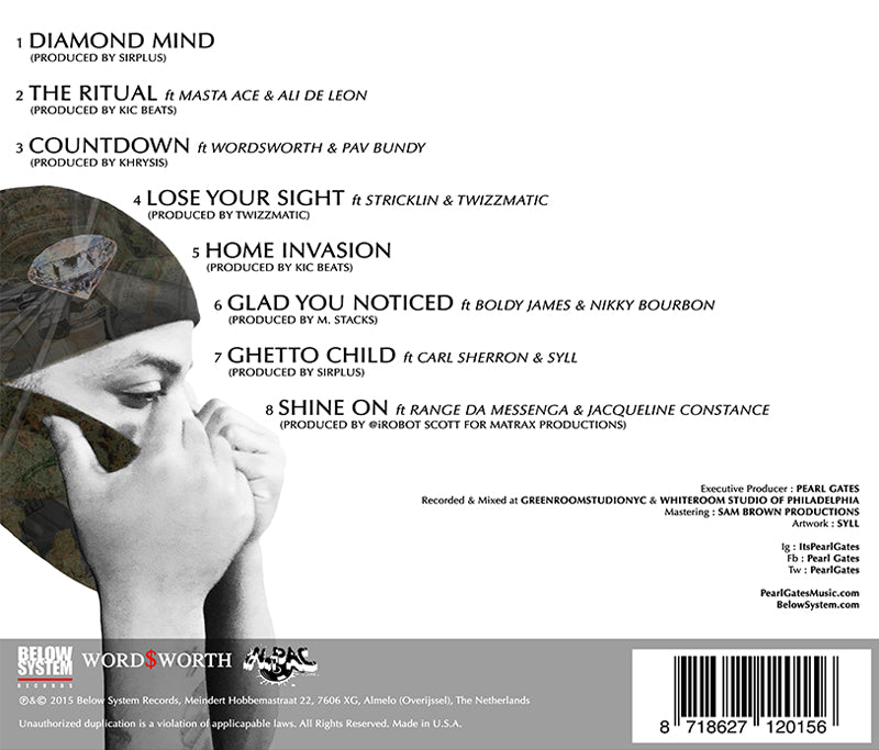 Pearl Gates - Diamond Mind (CD)