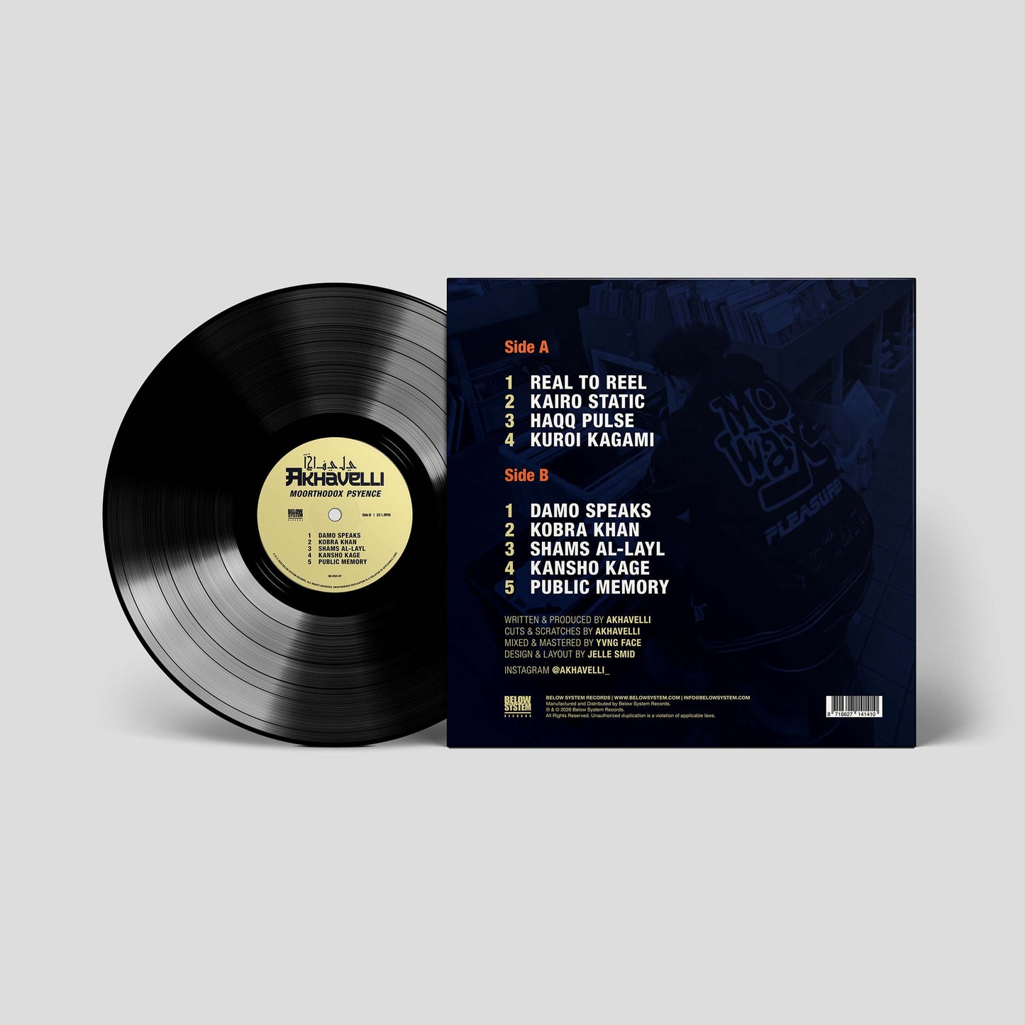 Akhavelli - Moorthodox Psyence (LP)