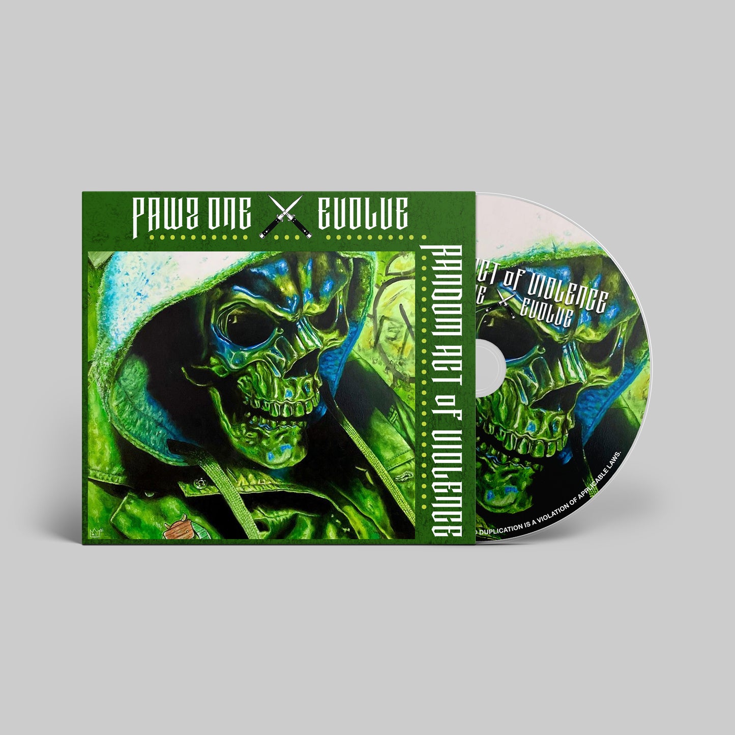 Pawz One & Evolve - Random Act of Violence (CD)