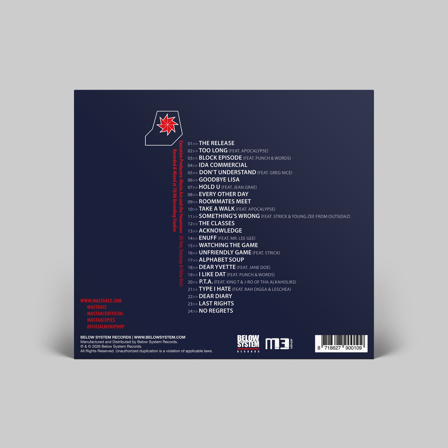 Masta Ace - Disposable Arts (CD)