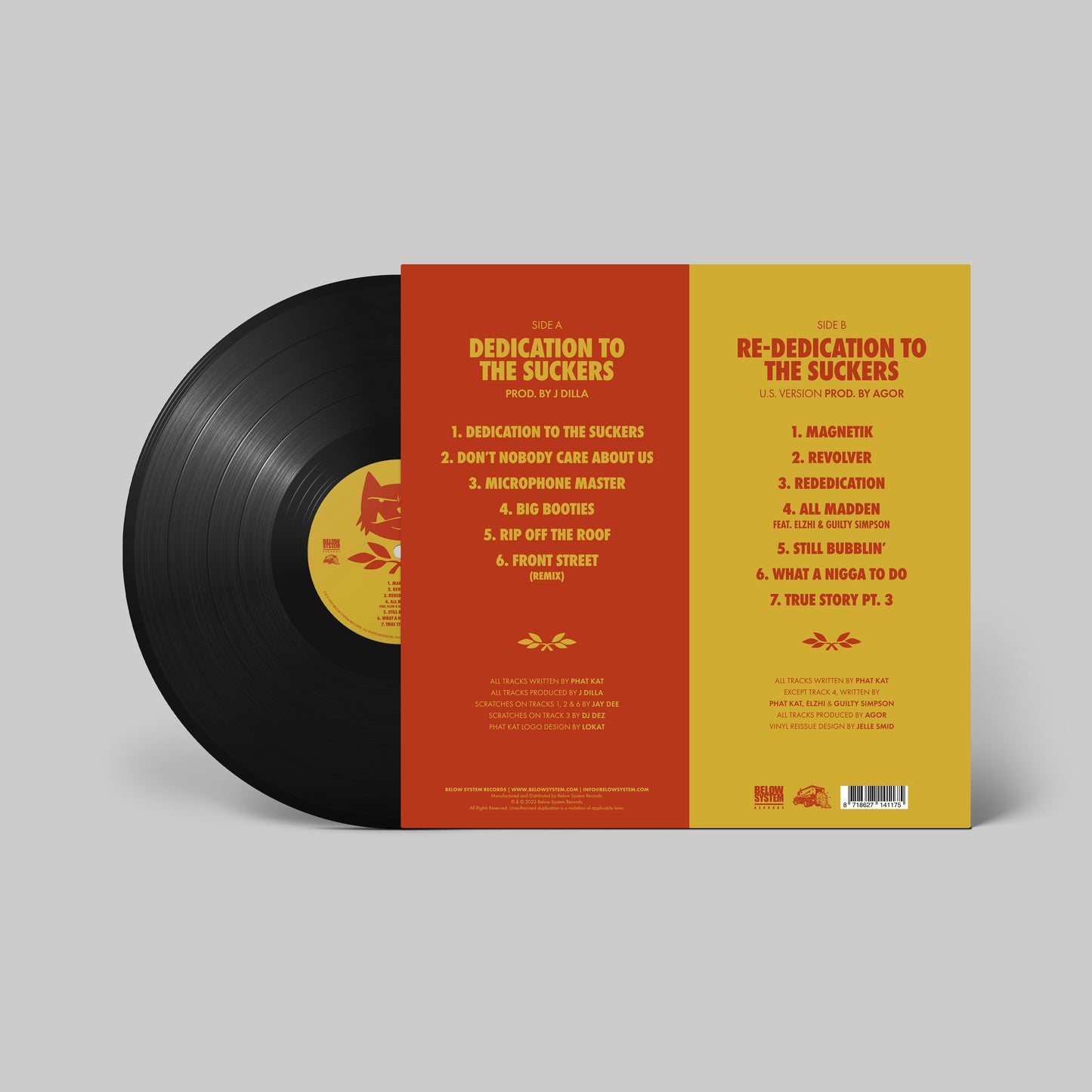 Phat Kat - Dedication To The Suckers & Re-Dedication To The Suckers (LP)