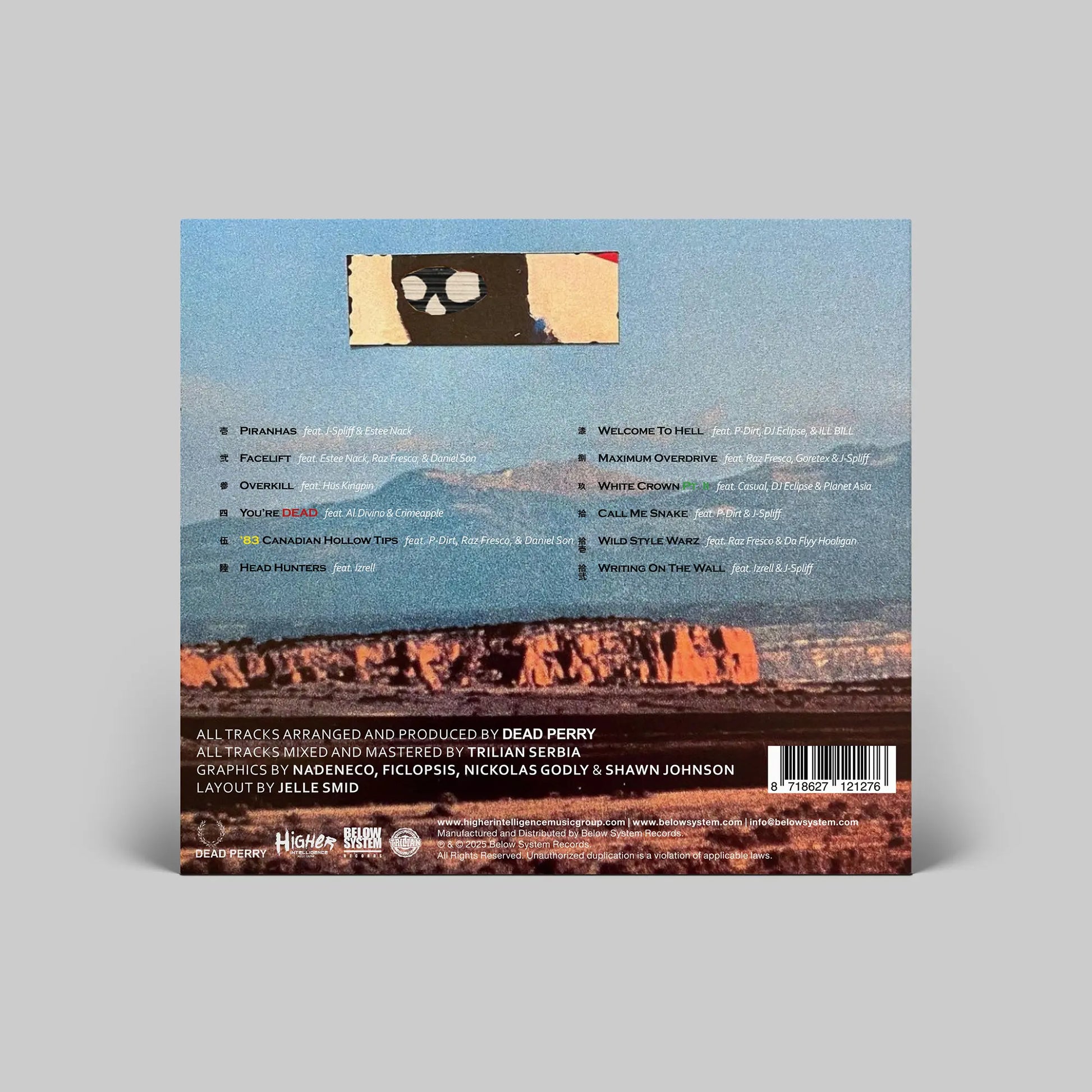 DEAD PERRY - Acoustic Shadows (CD) – Below System Records