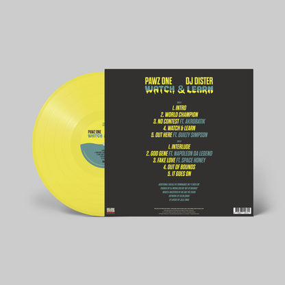 Pawz One & DJ Dister - Watch & Learn (LP)