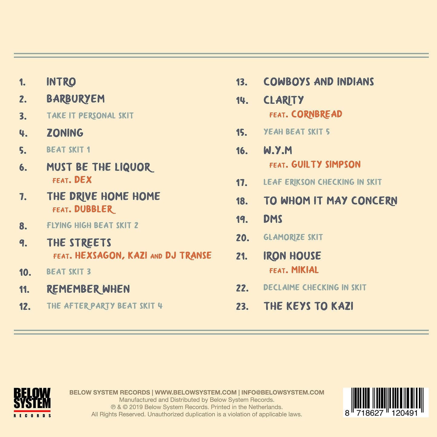 C Keys & Kazi - Keys 2 Kazi (CD)
