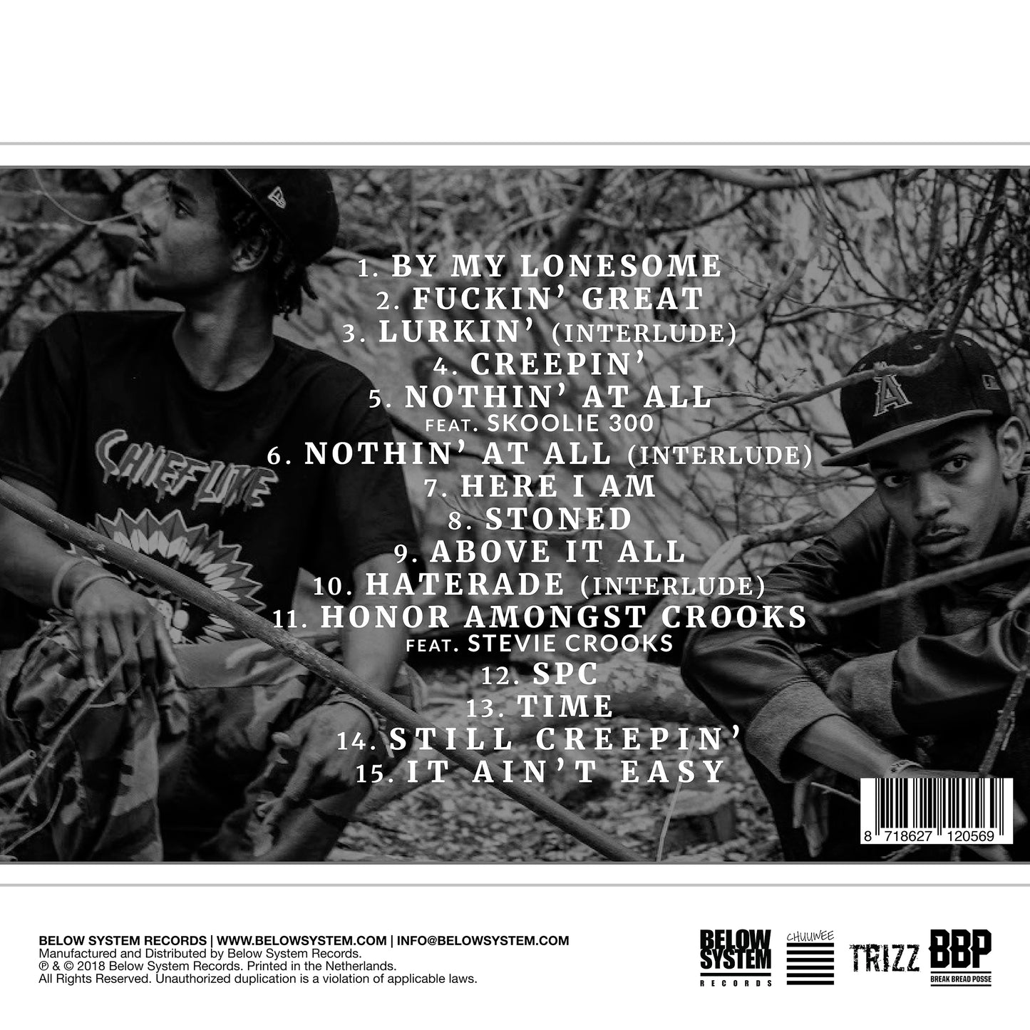 Chuuwee & Trizz - AmeriKKas Most Blunted (CD)