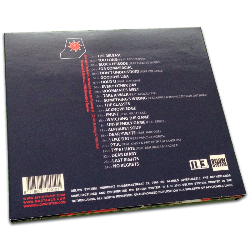 Masta Ace - Disposable Arts (CD + DVD)
