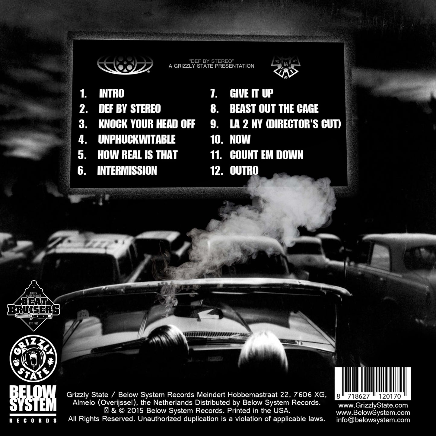 Beat Bruisers X Ruste Juxx X Pawz One - Def By Stereo (CD)