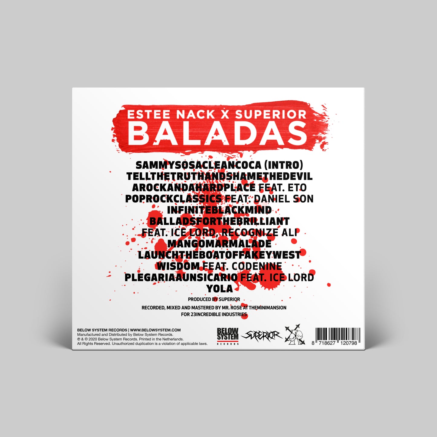 Estee Nack & Superior - BALADAS (CD)