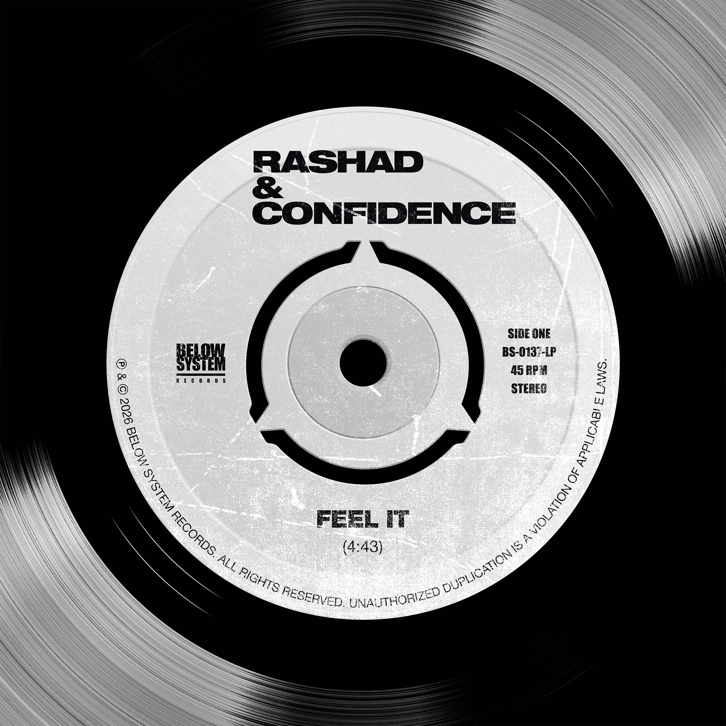 Rashad & Confidence - Feel It (Digital Single) – Below System Records