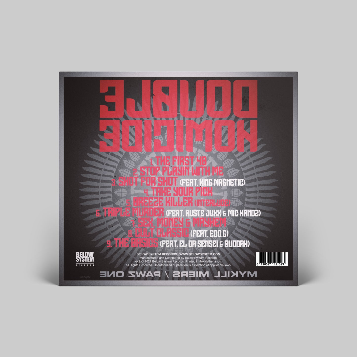 Mykill Miers & Pawz One - Double Homicide (CD)