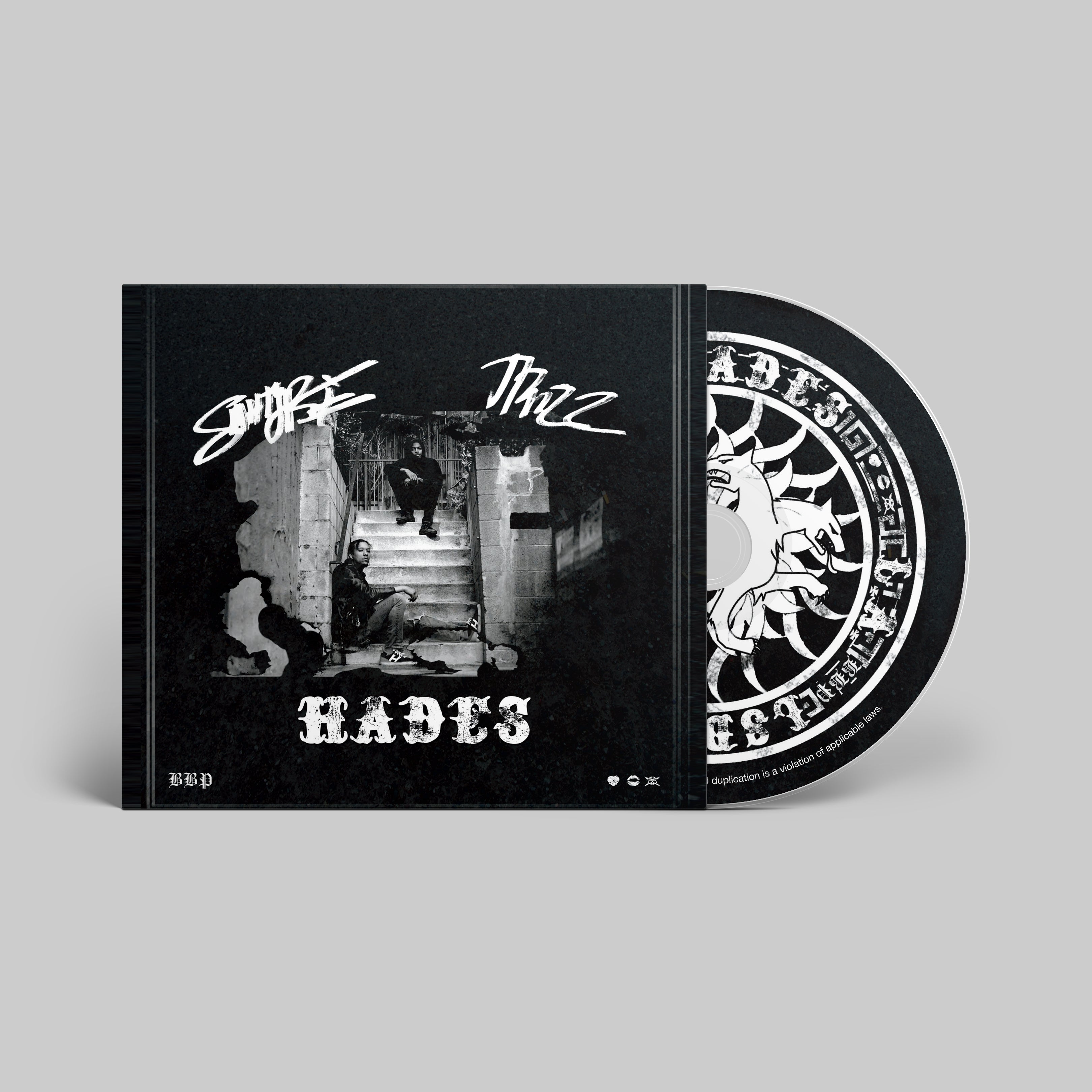 Trizz & Sahtyre - Hades (CD) – Below System Records