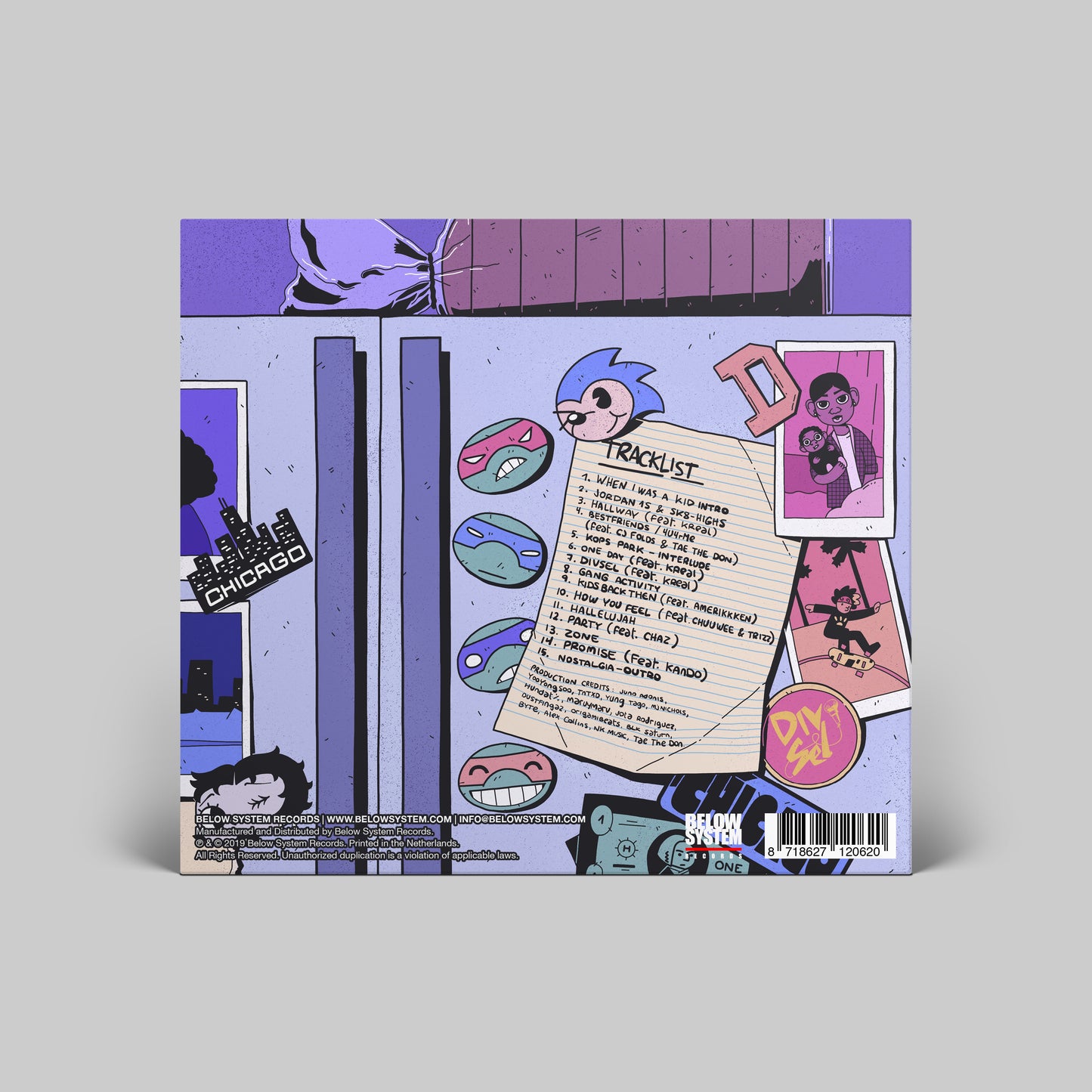 Dyzzi from DivSel - KidsBackThen (CD)